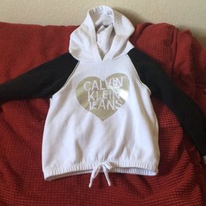 Baby Girl Calvin Klein Jogger Set